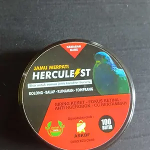 Jamu Merpati LOMBA HERCULES kolong Hercules isi 100 butir GIRING KEKET