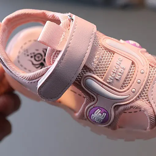 Sepatu Sandal Anak Import Cewek Cowok LED Anti Slip Fashion Terbaru 2