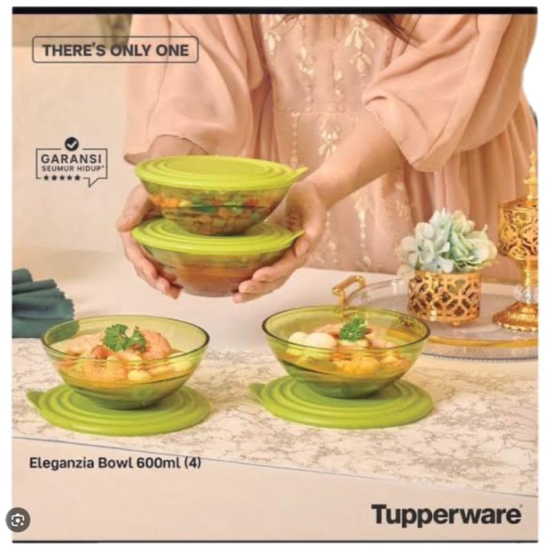 Mangkuk Eleganzia Tupperware 600 ml untuk Makanan - Shop | Tokopedia