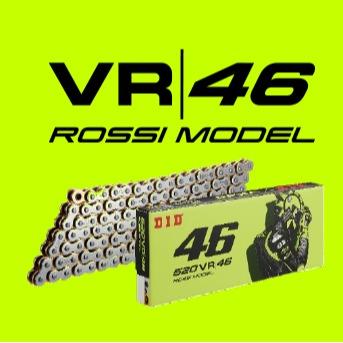 DID CHAIN VR46 X RING -LIMITED EDITION VELENTINO ROSSI Motorcycle ...
