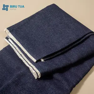 Bahan Blue (Black) Jeans | 13.5 Oz Non Stretch Katun / Celana / Jaket - 0,5 YARD (45 cm)