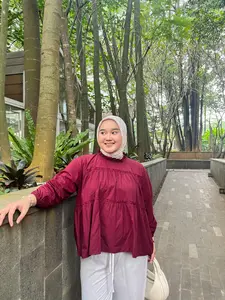 Char-la.id Arra Top / Atasan  Jumbo / Baju Jumbo - CHA1819 blouse raya wanita