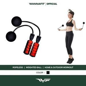 WANNAFIT Skipping Ropeless with Weight Ball | Alat Olahraga Rumah