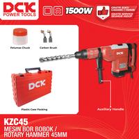 Gambar DCK Mesin Bor Bobok 14 J / Rotary Hammer 45mm / Mesin Bor Bobok Beton 45 mm 1500 Watt KZC45 dari DCK Power Tools Indonesia Kota Administrasi Jakarta Barat 1 Tokopedia
