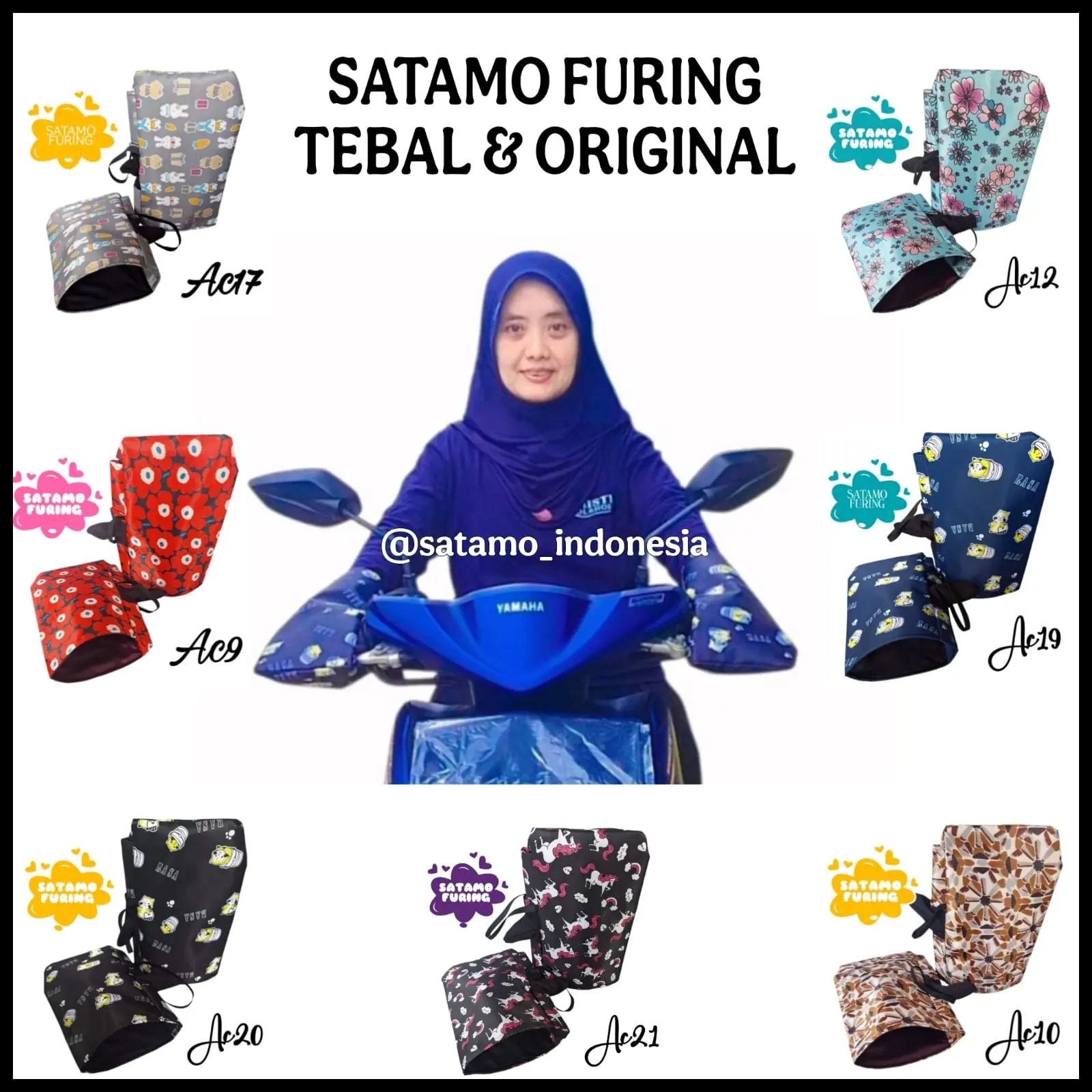 SARUNG TANGAN MOTOR SATAMO FURING PROMO