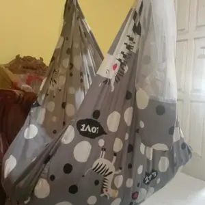 Ayunan Bayi Jumbo + Per & Hanger karakter anak lucu | Ayunan set kelambu | Set ayunan bayi lengkap | Kelambu anti Nyamuk