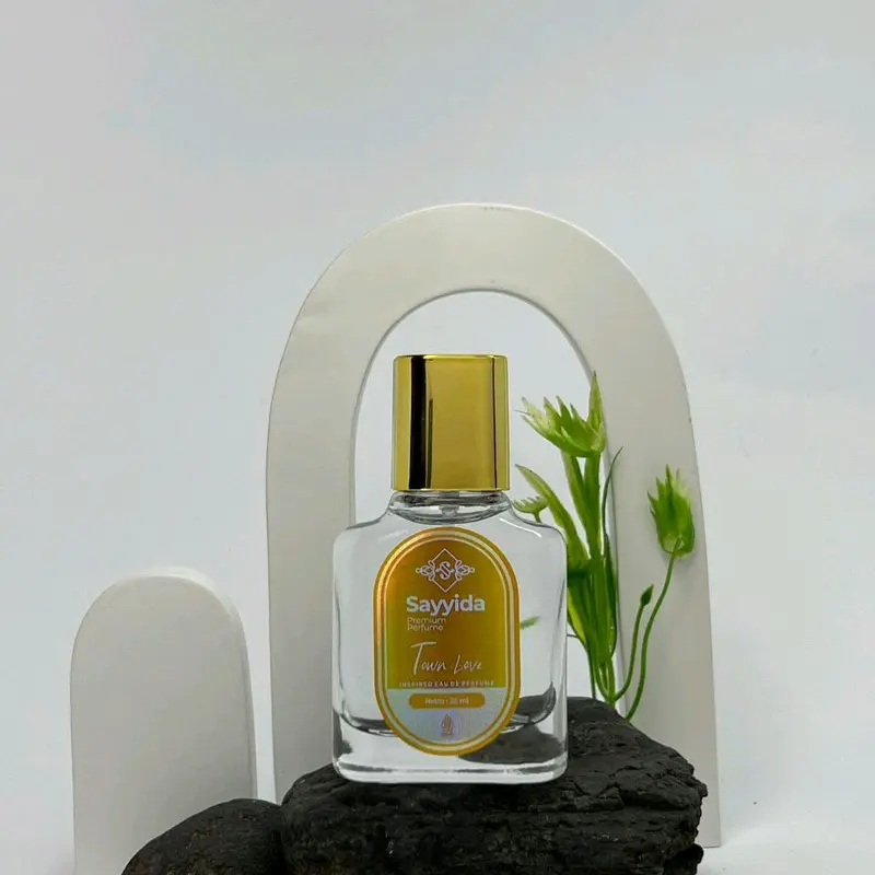 Parfum SAYYIDA Shimmer 50 ml - Wangi Elegan Bunga Melati, Lavender, Ceri & Mawar Tahan Lama - Botol, Lembut, Alis, Manis, Cherry 1