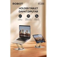 Gambar HOLDER ROBOT RT-LS08 STAND UNTUK TABLET/IPAD/HP DUDUKAN ALUMINIUM KUAT LIFTABLE FOLDABLE DAPAT BEROTASI 360 dari btgcom Kota Denpasar 3 Tokopedia