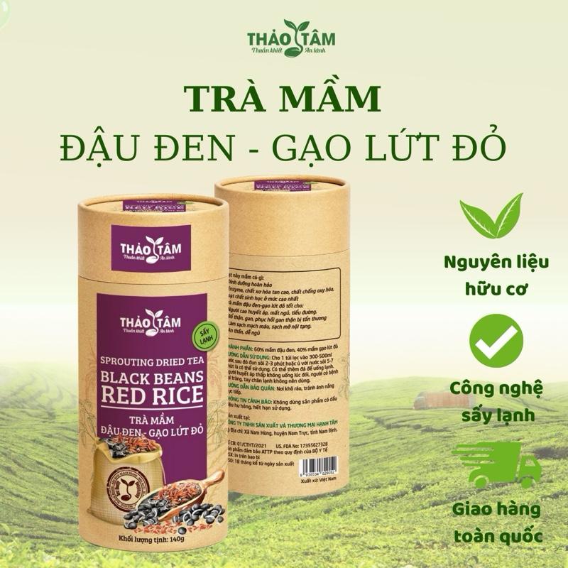 Trà Mầm đậu đen - Gạo lứt đỏ THẢO TÂM