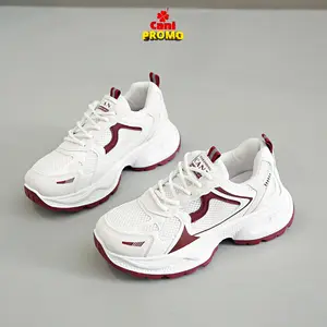 【LAGI VIRAL】Jinny Sepatu Sneakers Cewek Korean Style Casual Daily Anti Slip Sporty Stylish Model Korea Olahraga Korean Casual Shoes Sepatu  9255