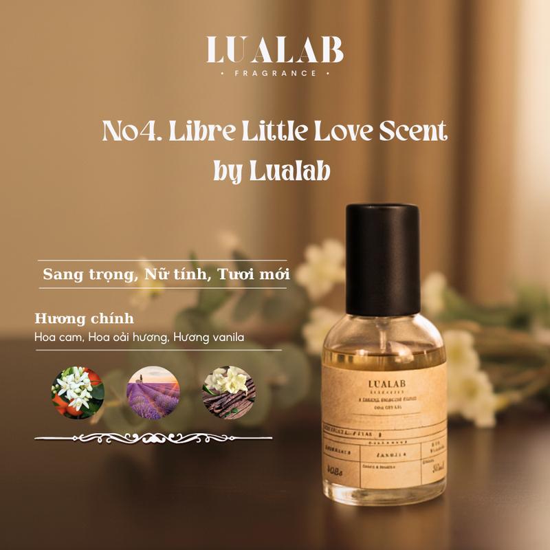  Nước hoa nữ Libre Little Love Scent by Lualab dung tích 30ml phong cách Quyến rũ Sang trọng Trẻ trung NO.4 