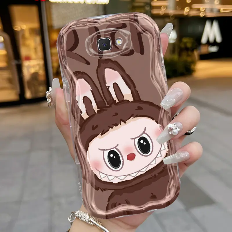 Casing Hp Untuk Samsung Galaxy J7 Prime J2 Prime J7 Prime 2 Case Kasing HP Labubu lucu ganda Casing Kesing pelindung Silikon Cesing lunak baru Softcase