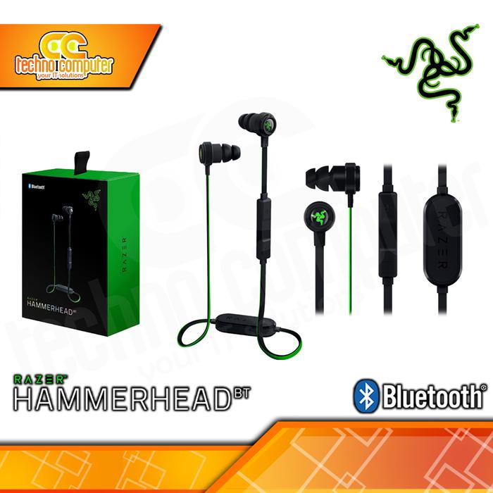 Gambar EARPHONE RAZER Hammerhead BT (Bluetooth) dari Techno Computer Bali Kota Denpasar Tokopedia