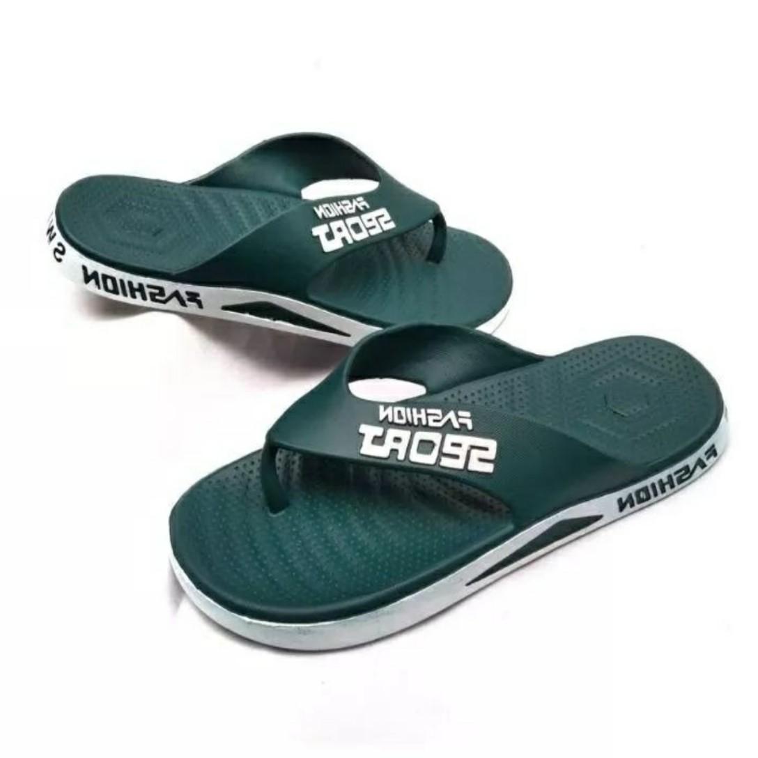 Sandal Anak Laki 5-6–12 tahun Sendal Jepit Karet Fashion Sport Kaki Korean Style Kekinian Rubber Tanpa Hak Slippers sandal  jepit sandal jepit  anak laki laki sandal  karet 5–10