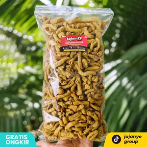 1KG - Kripik Usus Ayam Crispy Original Gurih Premium Jajan.ye