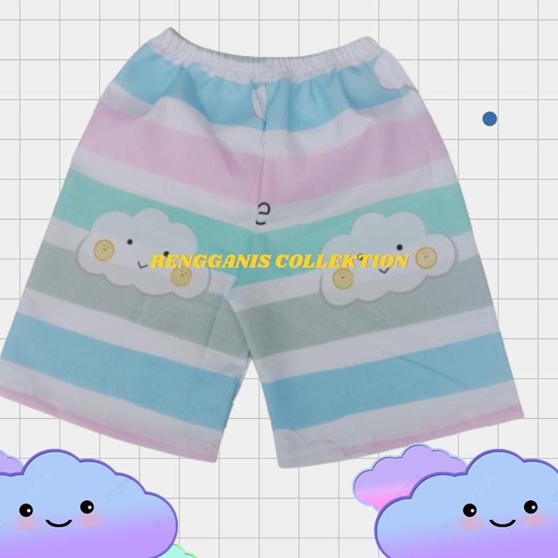 Rengganis celana pendek  anak laki laki dan perempuan/ celana kolor cewek dam cowok usia 1-6 tahun | pilih motif 5