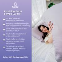Gambar Santé - Sarung Bantal & Sarung Guling Bamboo lyocell 80s | Sarung Bantal Premium | Sarung Bantal Minimalis | Sarban Hypoallergenic | Sarban Sargul Anti Bakteri | Sarban Sargul Skincare Friendly, Adem, Halus, Lembut | Alba Series, Wisteria 50x70 cm - Wisteria Lillac, 1 sarung bantal dari Sante Official Store Kota Tangerang Selatan 5 Tokopedia