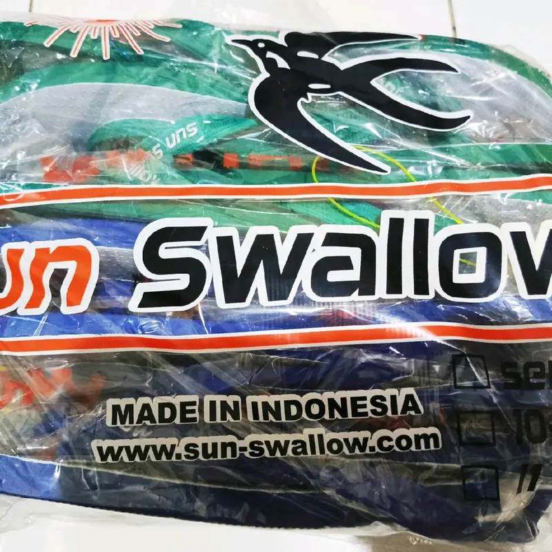 ECERAN SATUAN DAN GROSIR 1/2LUSIN!!! Sandal Sun Swallow Karet Classic Jumbo 11(42) putih red Jepit Pria fleksibel sexy 5