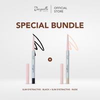 Gambar [Special Creator] BUY 1 GET 1 Jacquelle Slim Eyetractive – Perfect Lines, Double Fun! - Black + Nude  dari Jacquelle_ID Kota Administrasi Jakarta Selatan 2 Tokopedia