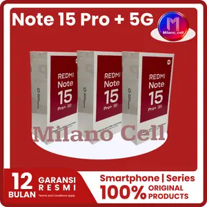 Xiaomi Redmi Note 15 Pro + 5G 8/256GB - 12/512GB Garansi Resmi