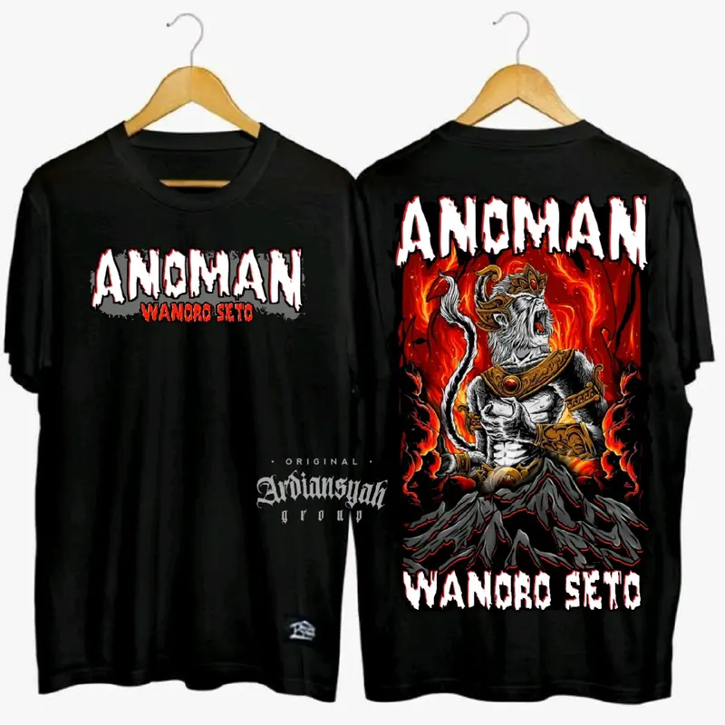 Kaos tokoh jawa wayang anoman sablon besar Soft 0