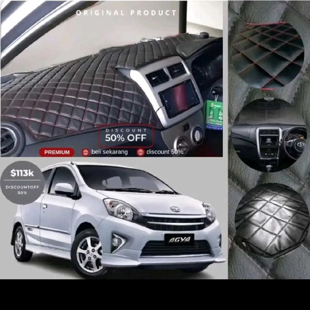 Alas Dasbord mobil Agya ayla 2013-2022 /thn 2023-2024