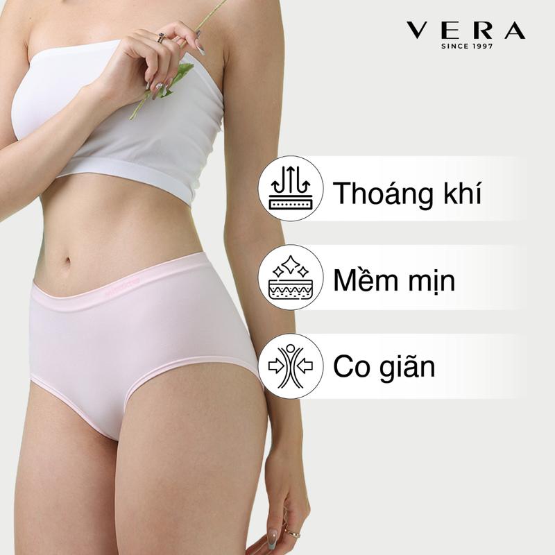 Combo 3 Quần lót Misaki seamfree dáng lưng cao, thoáng khí - M1080