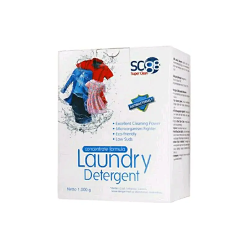 CNI Sc88 Detergent Sabun Cair dan Bubuk Pakaian Pemutih dan Penghilang Noda (1kg/800ml) Cuci Laundry Liquid Deterjen 5