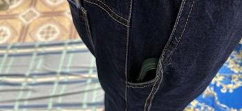Product Review of quần shock jean bò nam vải jean dày dặn sweat sport 45-95kg from G**5 0