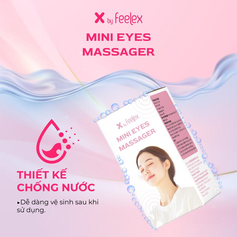 Massage cầm tay Mini Feelex 10 chế độ đa năng chống nước 4