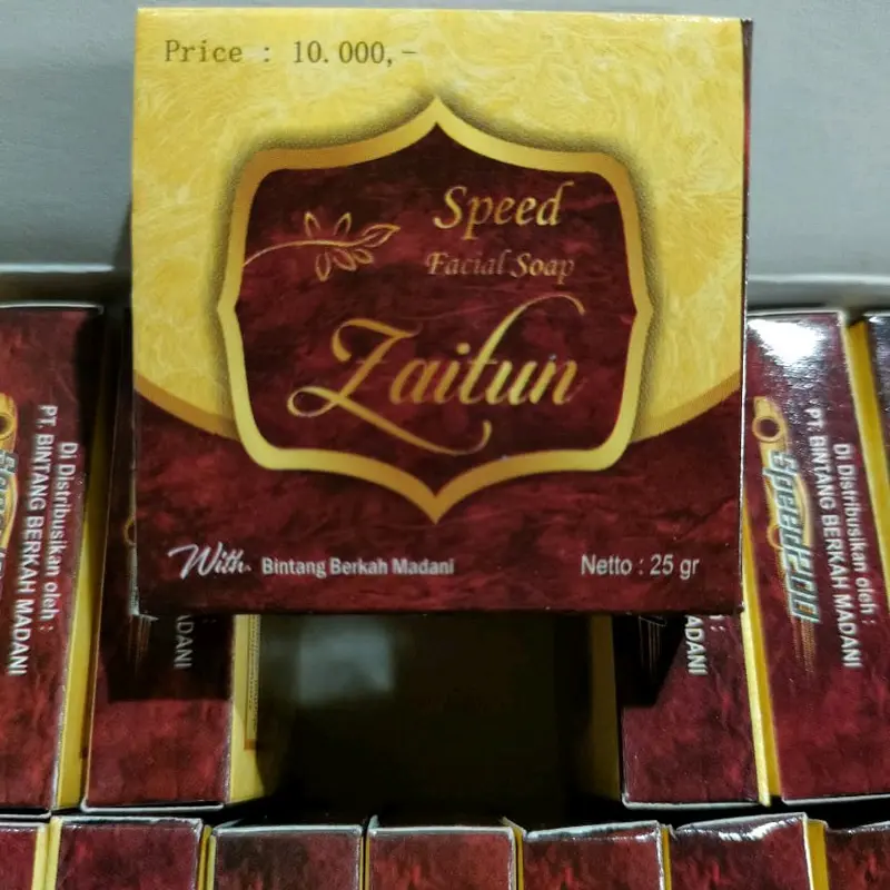 1 Box isi 20 pcs Sabun Zaitun Reguler Speed 200 Original 2