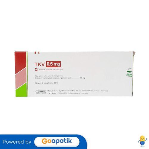 TKV 0.5 MG BOX ISI 30 TABLET