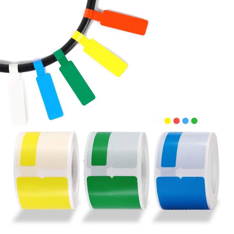 Product Introduction of Marklife P50 Thermal Cabel Roll Paper Label Insert Roll Paper Stickers Multifunction Bluetooth Ink-free Label Maker Useful Cable Paper 4