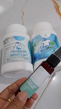 Product Review of Wiselie Spesial Bundling Pembersih Mesin cuci500gr, Cloth Stain Remover 500gr Free Toilet 30ml Rumah bersih siap menerima tamu aman untuk keluarga Cairan from K**4 0