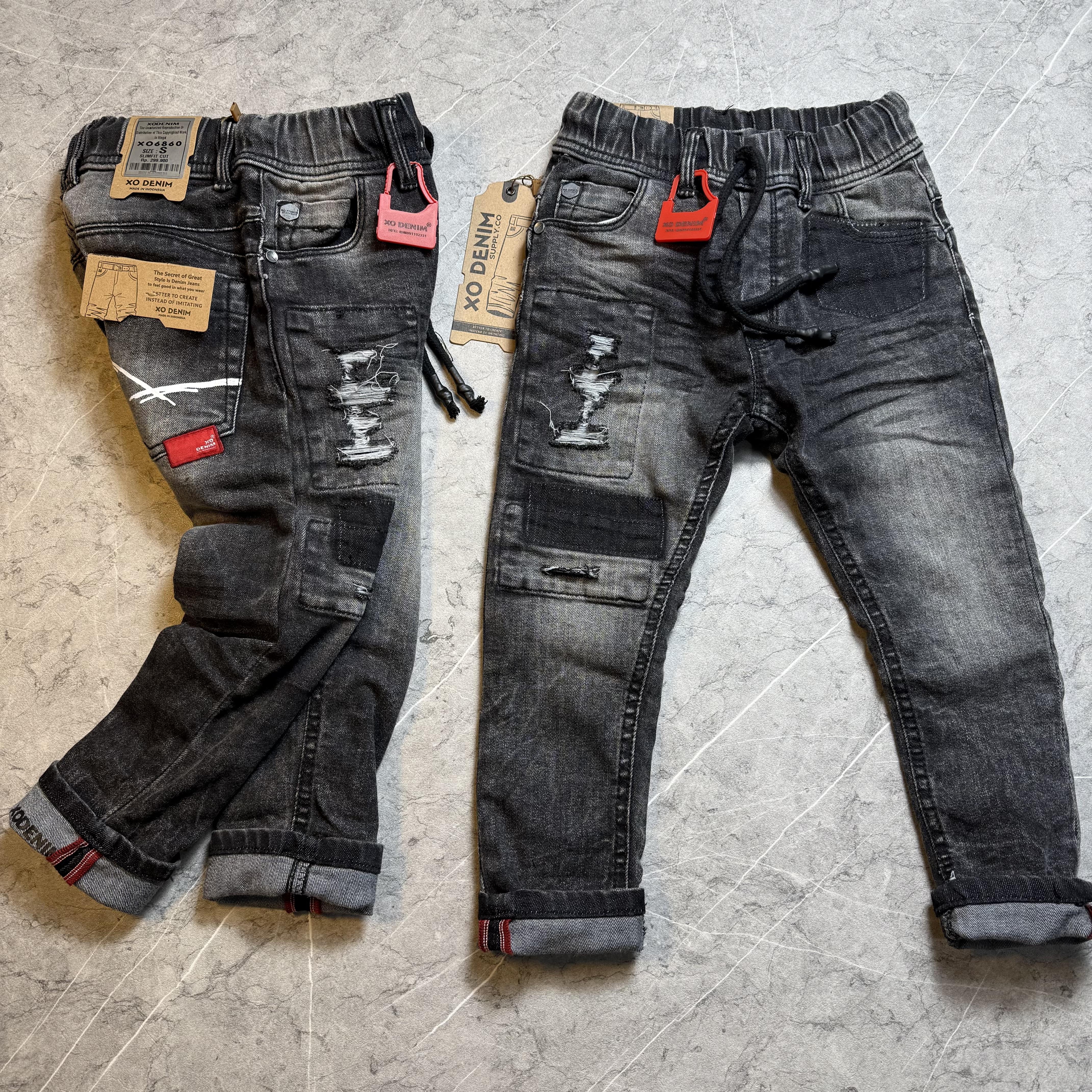 GREY DISTRO XO Denim Celana Jeans Panjang Anak Laki-Laki 2-6 Tahun BY XO DENIM JKT KIDS CHOICE