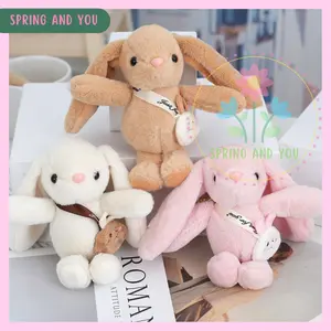Spring And You - Gantungan Boneka Anak Kelinci Fluffy Lucu