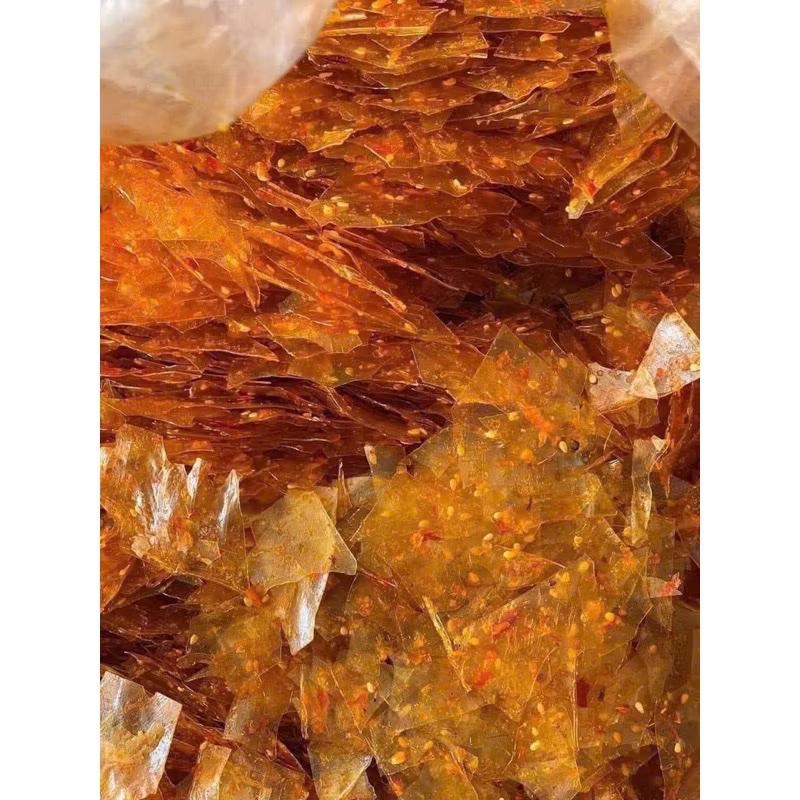 Bánh tráng sấy giòn mắm tỏi combo 5gói ( 100g/ gói ) Topping: gà, bò, rong biển, mực