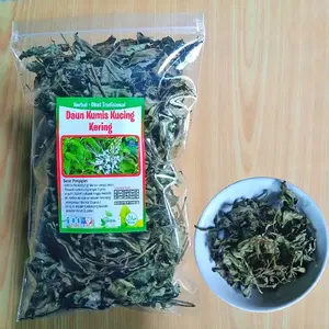 DAUN KUMIS KUCING KERING PREMIUM DAUN KUMIS KUCING KERING ORGANIK tanaman kumis kucing
