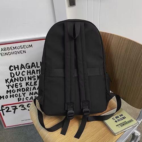 Tas Punggung Ransel Sekolah Tas Backpack Polos Fashion Cocok Buat Cowok Cewek 2