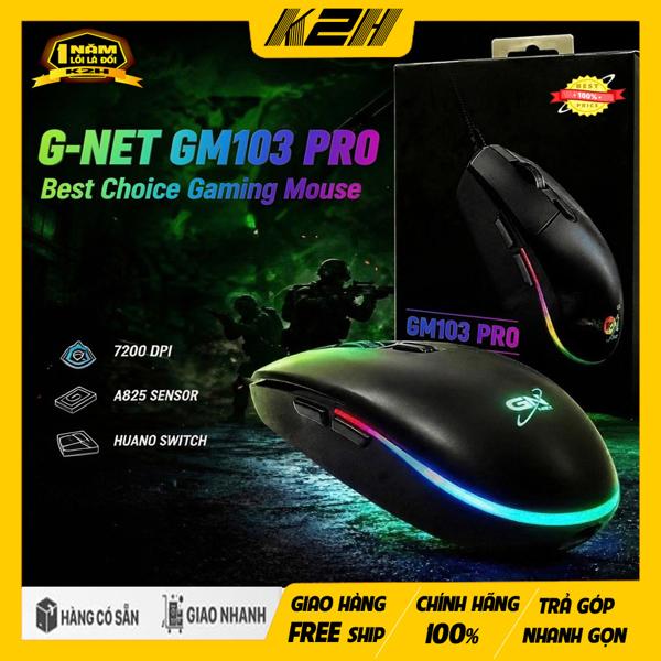 Chuột gaming G-Net GM103 Pro 7200 DPI