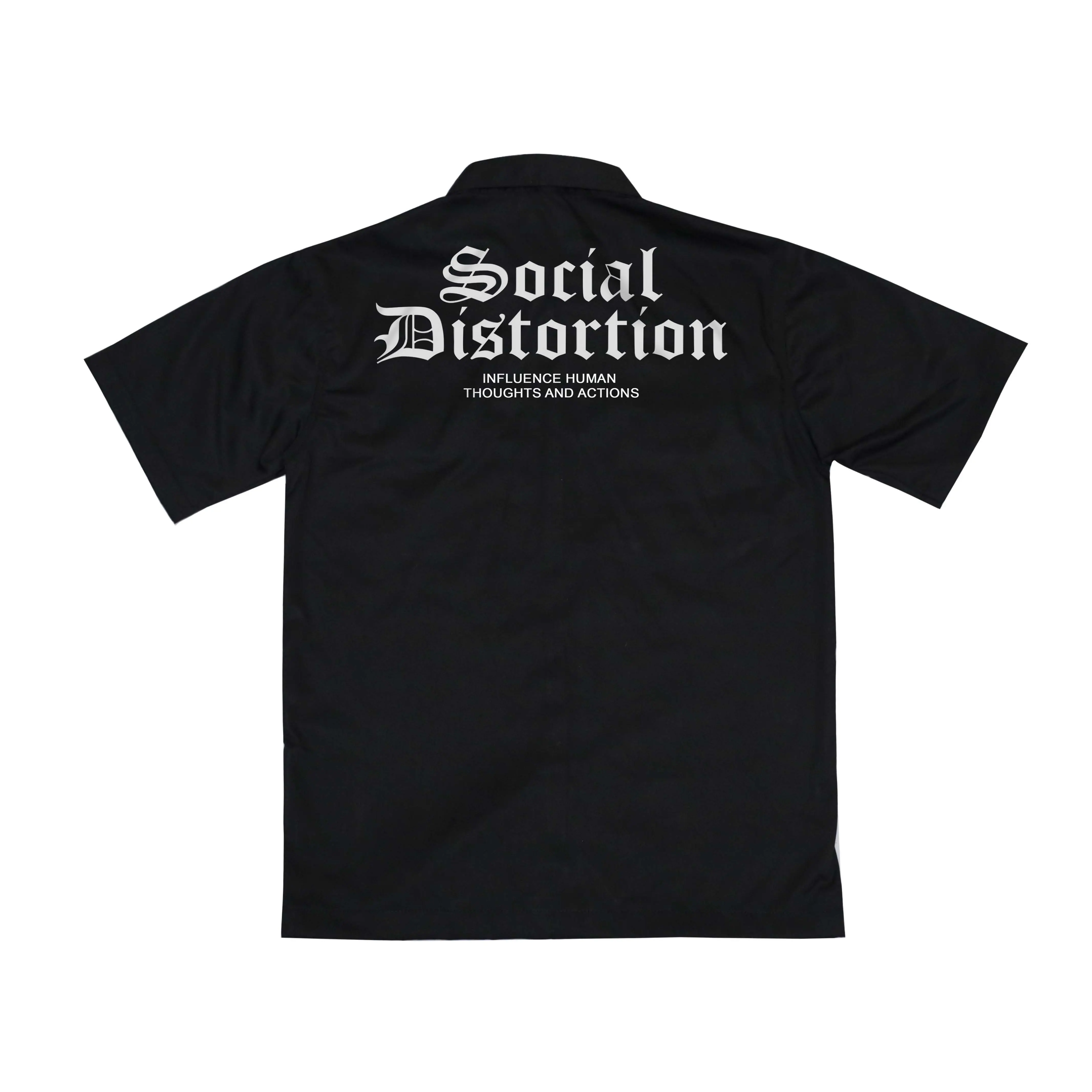 Goovin Workshirt Distorsi Kemeja Lengan Pendek