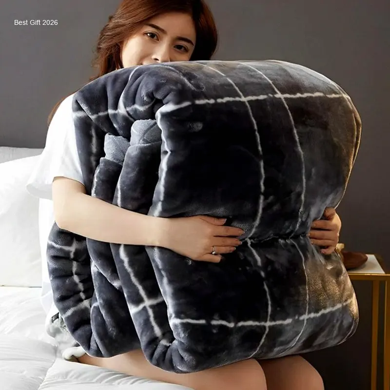 Selimut Bulu Super Jumbo Tebal 200x230 Motif Keren Terlaris Halus Lembut List | best seller