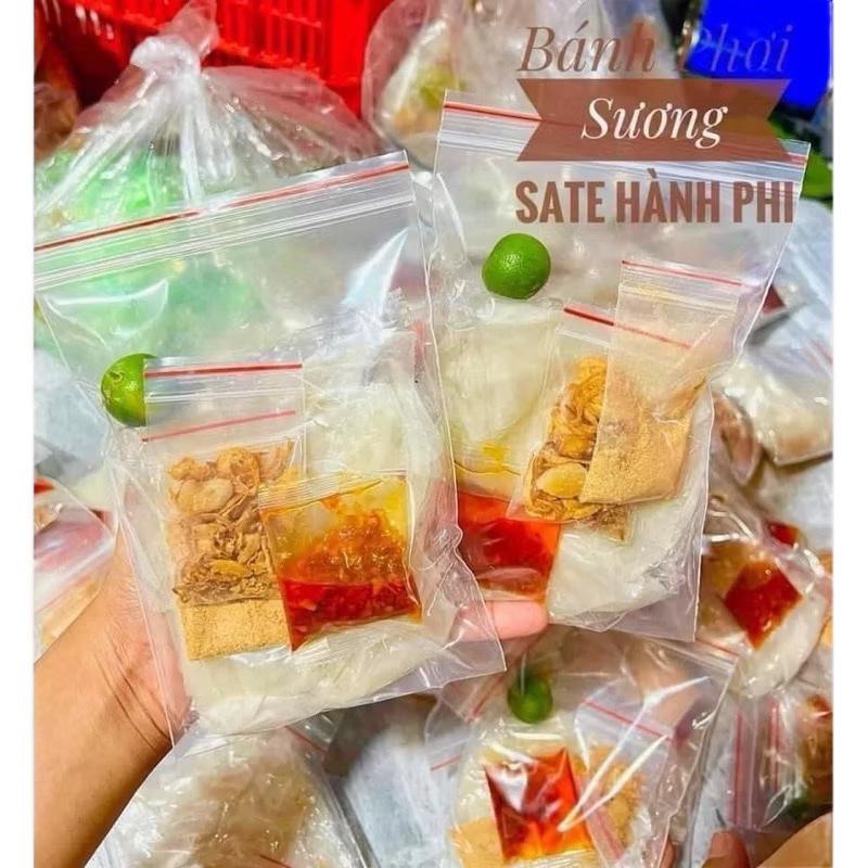 Bánh Tráng Sate Hành Phi Muối Sặc Food