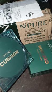 Product Review of 【Cushion】NPURE Centella Asiatica Flawless Matte Power Cushion / Cushion Kulit Jerawat / Skincare Infused /  Hypoallergenic / Dermatologically / Non-Acnegenic / Foundation Wajah / Concealer Berjerawat / Long Lasting from n**f 2
