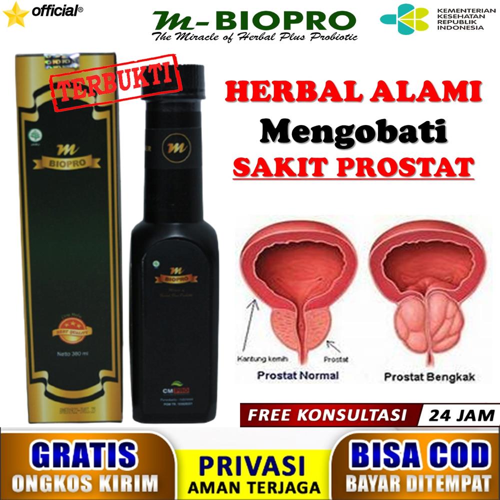 Obat Herbal Prostat Paling Ampuh Tanpa Operasi, Prostat Bengkak, Sakit Kencing Prostat, mbiopro 380 ML