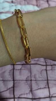 Product Review of WAH CHAN 916 Gold Bracelet (OSB1131A) from S**m 0