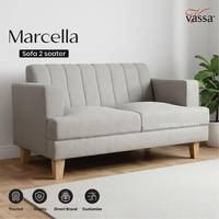 Gambar Sofa 2 Seater Marcella By Vassa Sofa Sofa Minimalis Busa dari Vassa Sofa & Home Kab. Bogor 2 Tokopedia