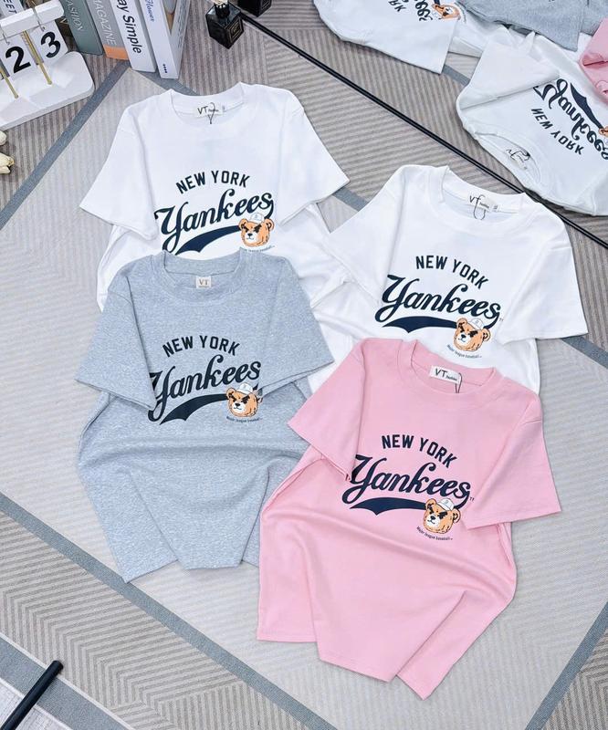 áo thun nữ GẤU cute Yanke Cao Cấp, phom Ôm Vừa, cotton co giãn mềm mịn dưới 58kg