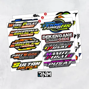 STICKER SET PACK RACING HEREX ANTI AIR