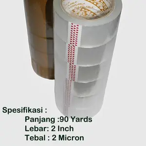 Lakban Coklat/Bening PANDAWA 1SLOP(6ROLL) 2Inch 45mmx90Yards TOP-HR